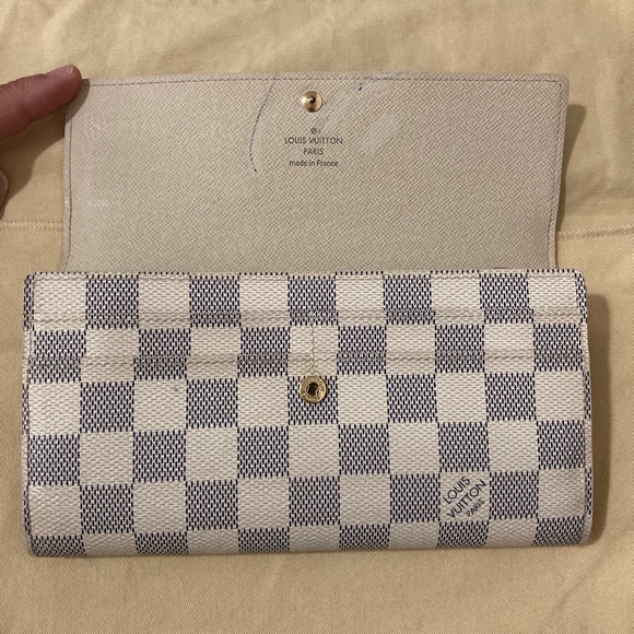 Louis Vuitton Sarah Wallet Damier Azur - Picture 3 of 16